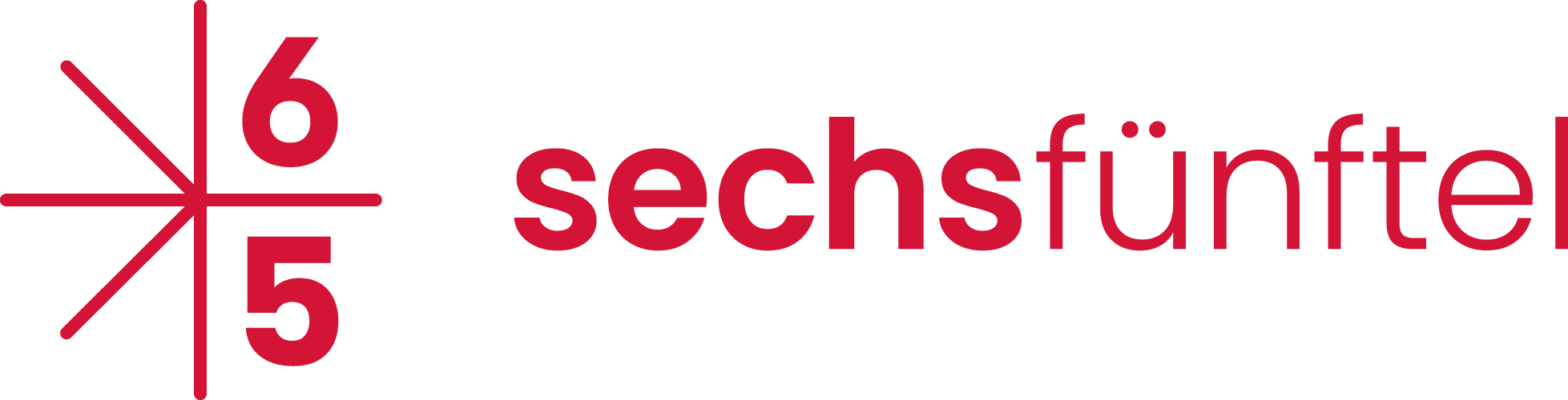 Sechsfuenftel Logo red