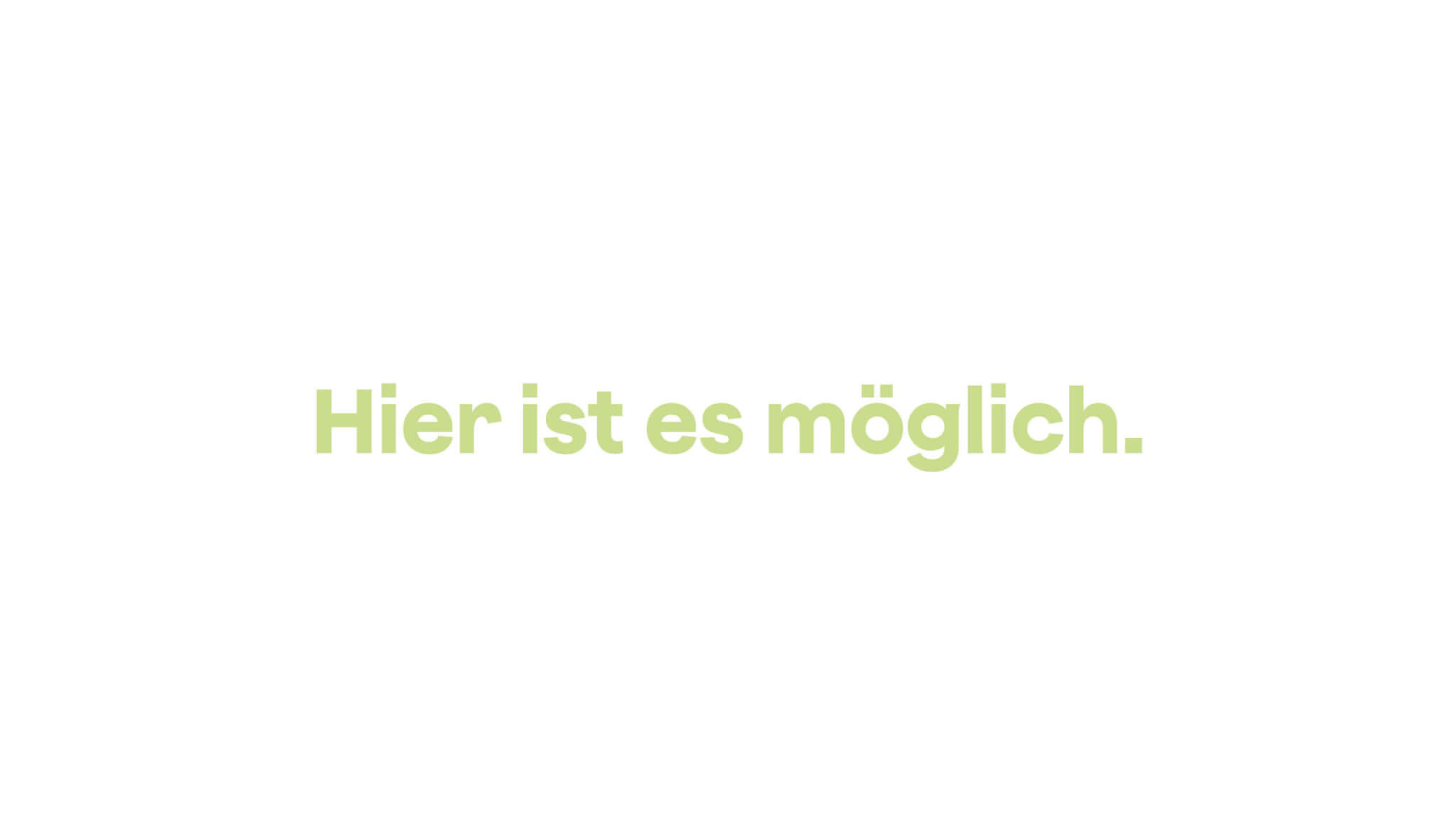 Hier ist es möglich.